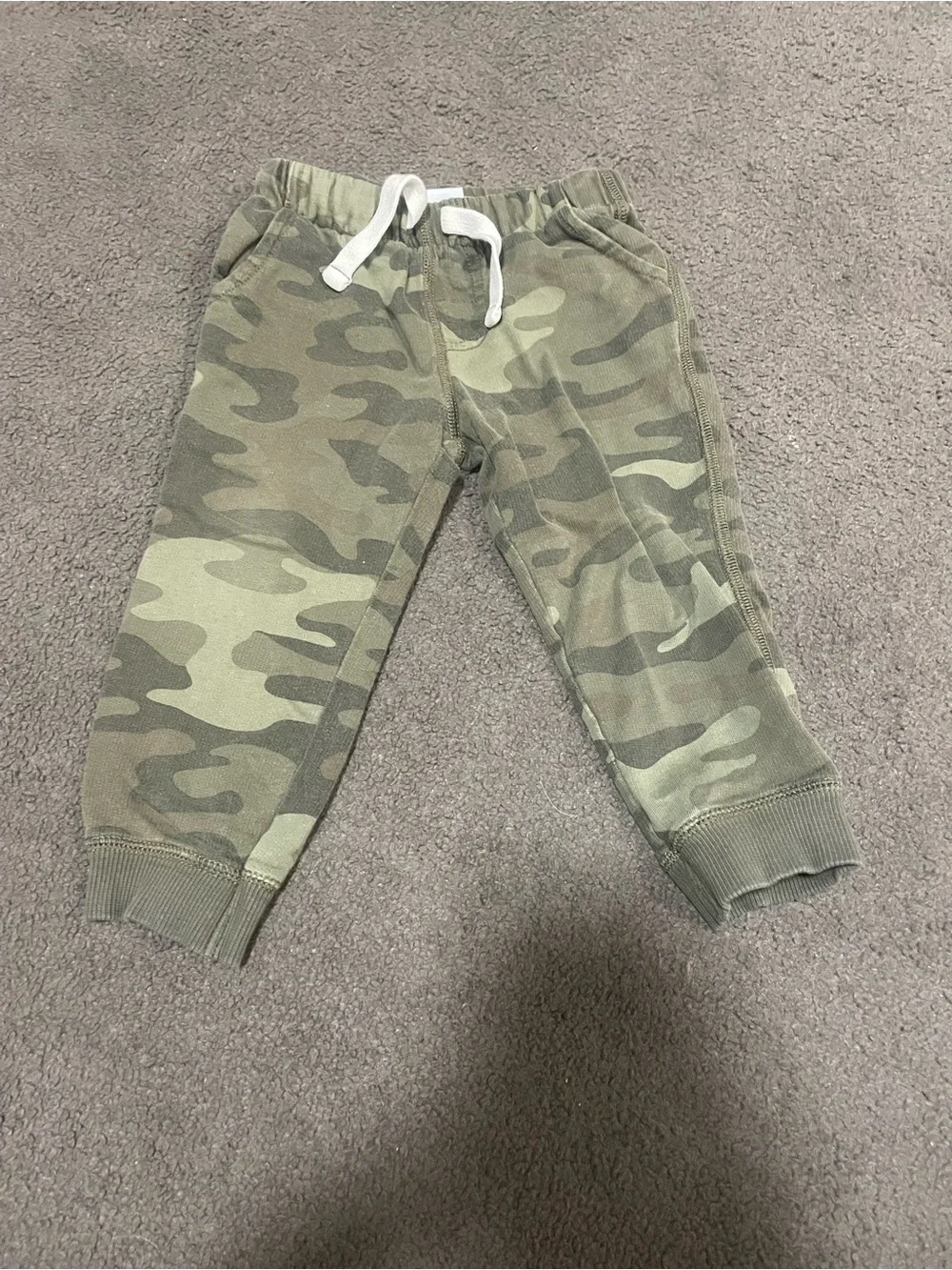 Kids Camouflage Jogger Pants
